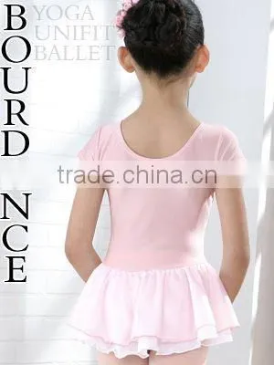 Ballet cap short sleeve dress