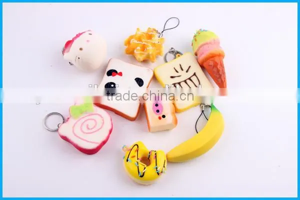 High quality squishy Kawaii toys 10pcs/set PU Soft slow rising squishy