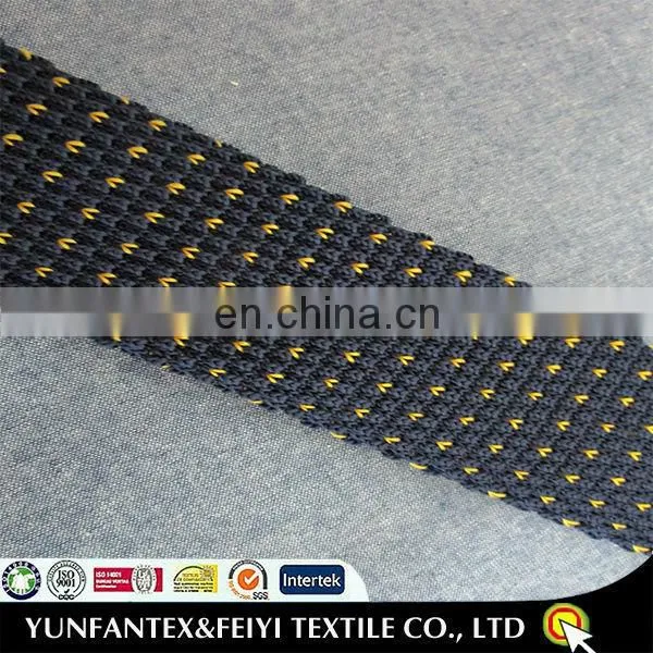 2015 latest fashion Wholesale Fashion Men Skinny navy yellow Two Sided Solid Silk Knit Neck Tie