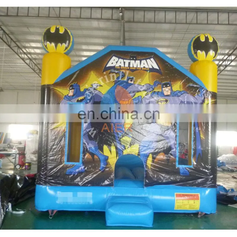 home use inflatable bouncer castle bed / toy castle batman inflatable jumping castle / inflatable castle pos