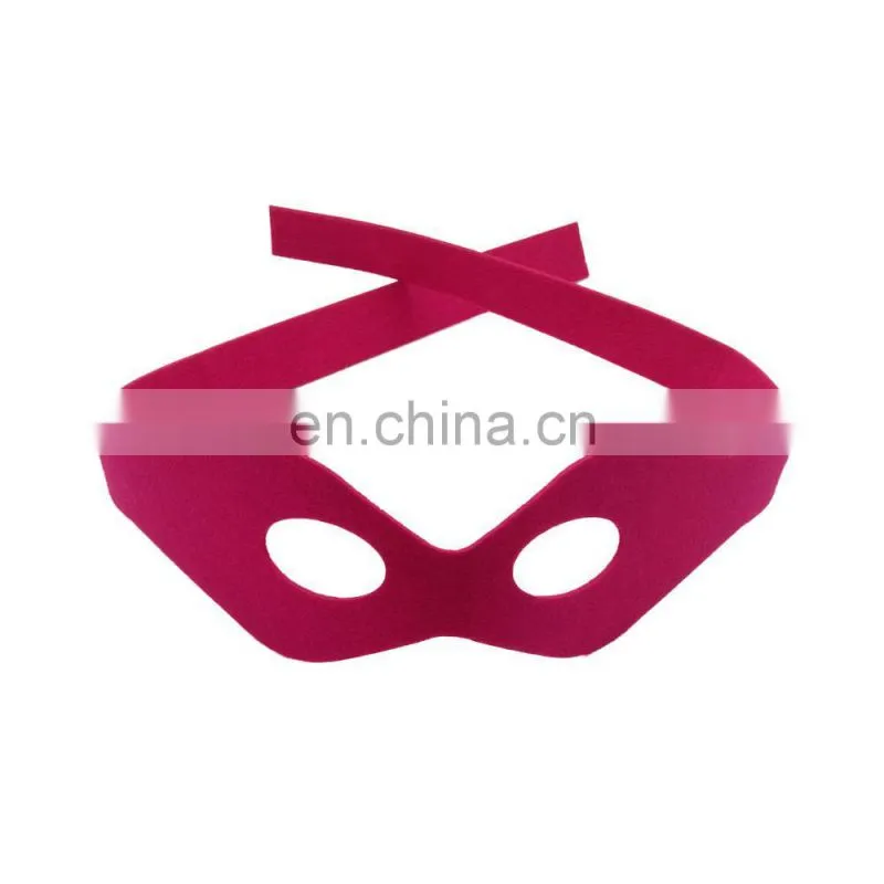 Masquerade Ball sexy women Faux Leather eye mask wholesale Black Zorro eye mask for party NCH-2477