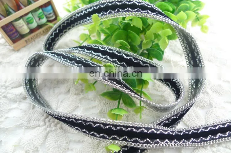 new design hot fix rhinestone tirmming with glue