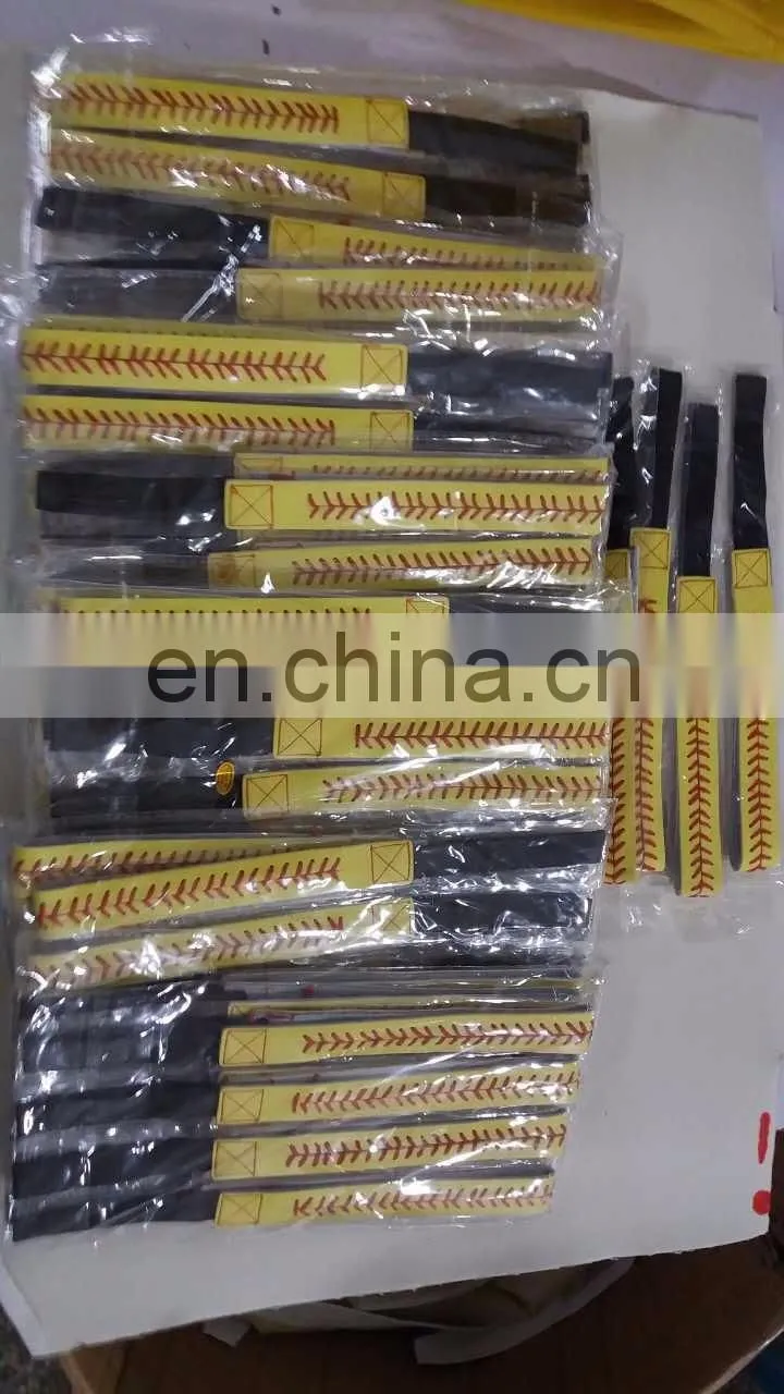 Hot sale cheap sports leather softball baseball headband from factory