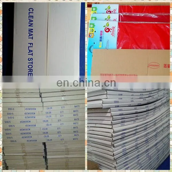 2014 hot sale Adhesive Garden Cleaning Tools Sticky Floor Mat