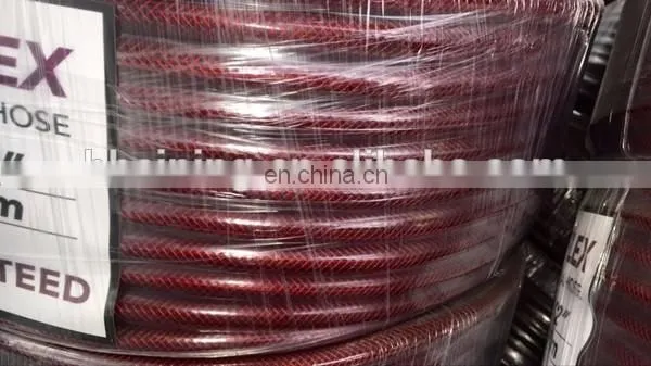 Food Grade - Oil / Water / Gases - Reinforced Pipe Tube Clear PVC Braided Hose