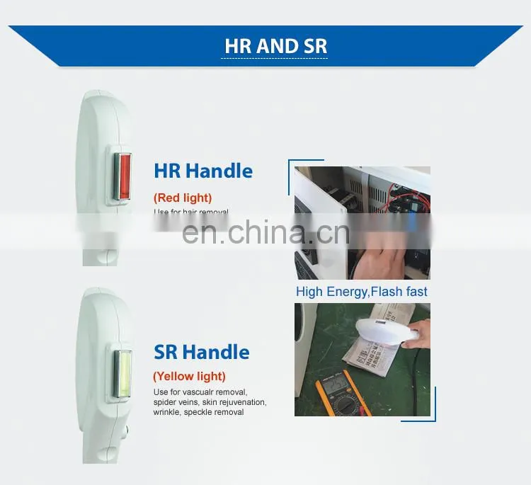 2019 Clinic Use Factory price portable ipl skin rejuvenation & hair removal machine for sale