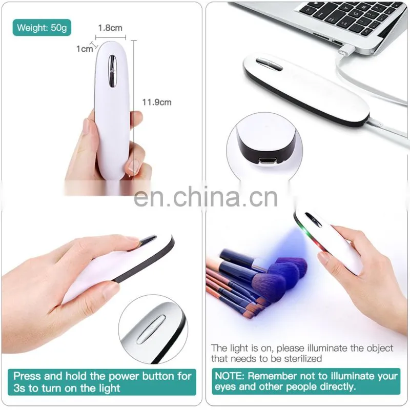 Ultraviolet Disinfection Lamp Portable Multifunctional Ultraviolet Disinfection Stick Deep Violet UVC Sterilization Lamp