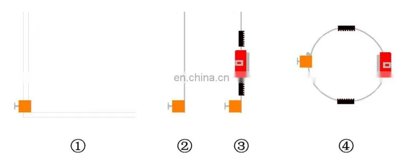 ATE400 passive wireless temperature sensor alloy chip fixed type CT sensing powered