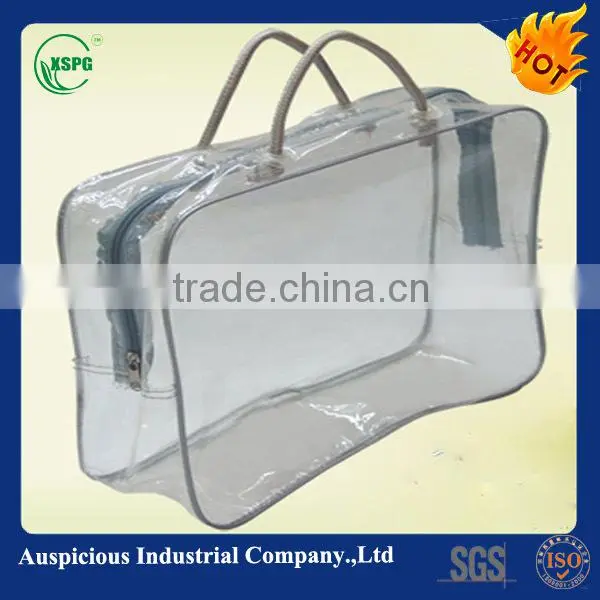 Transparent pvc bag for pillow