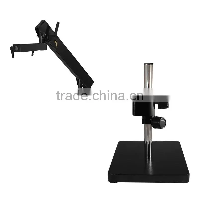 ZJ-710 Flexible Arm with Center Hole Heavy Microscope Base Stand