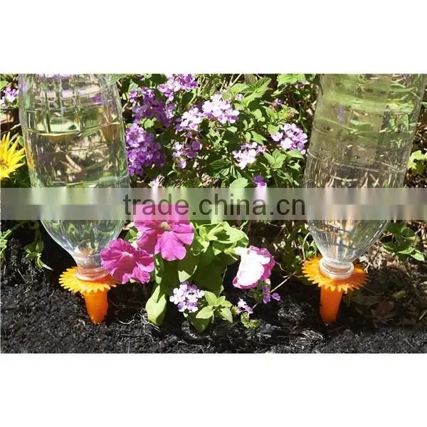 Garden plant watering spikes