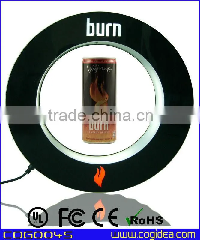 automatic turning and floating display for drinks from COGIDEA