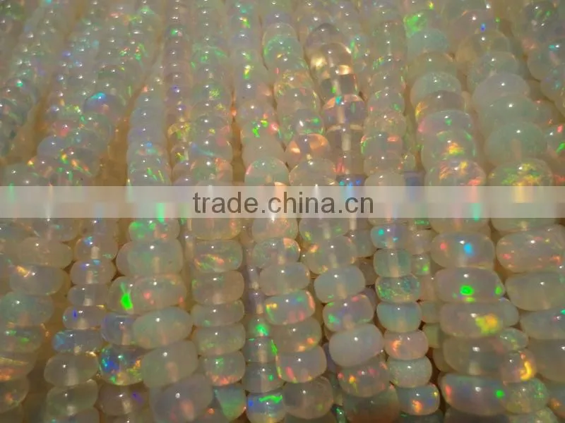 Ethiopian Fire Opal roundel Beads strands Cabs cabochon semi precious stones