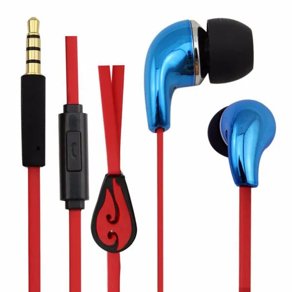 Tangle Free Multi Color Cell Phone Earphone For Listening