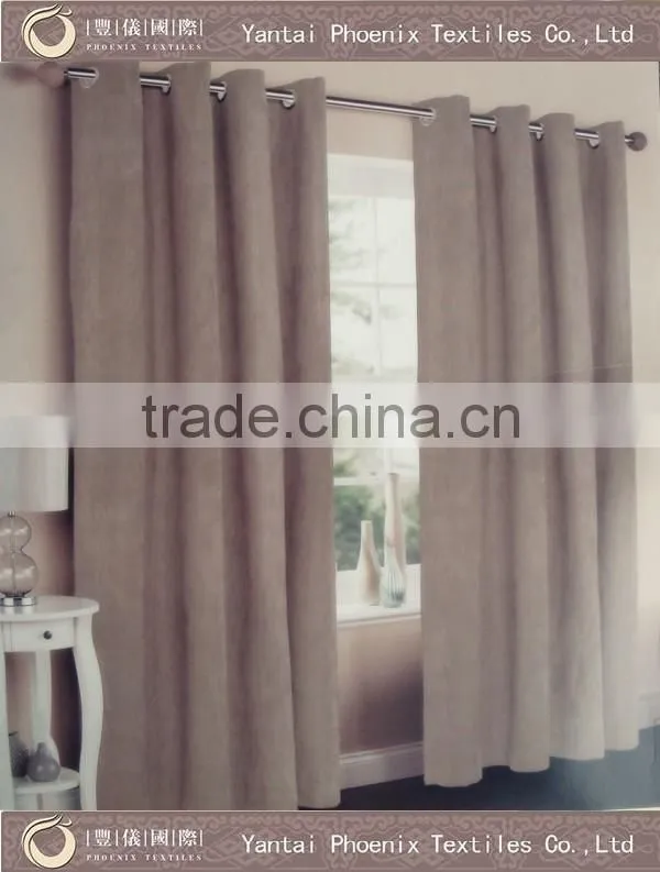 luxury fancy ready made pencil pleat window curtain