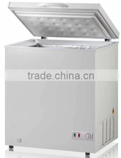 BD650C large capacity solid door freezer with lock