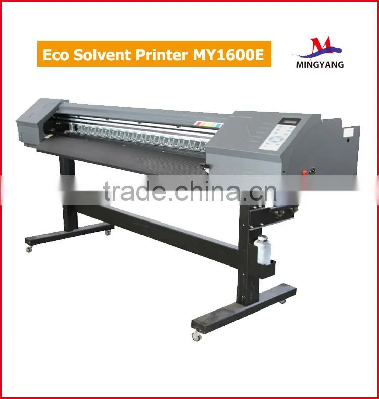 1.6m DX7printhead eco solvent flatbed printer