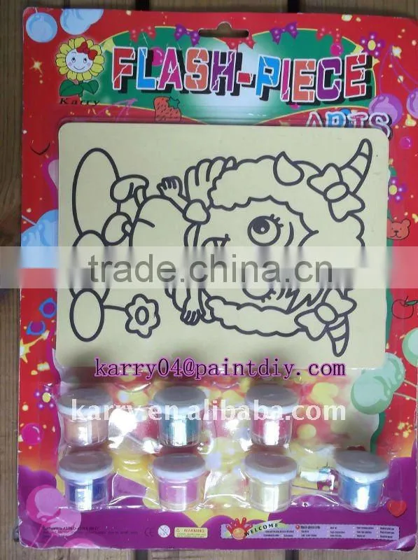 Children's DIY toys sand Art