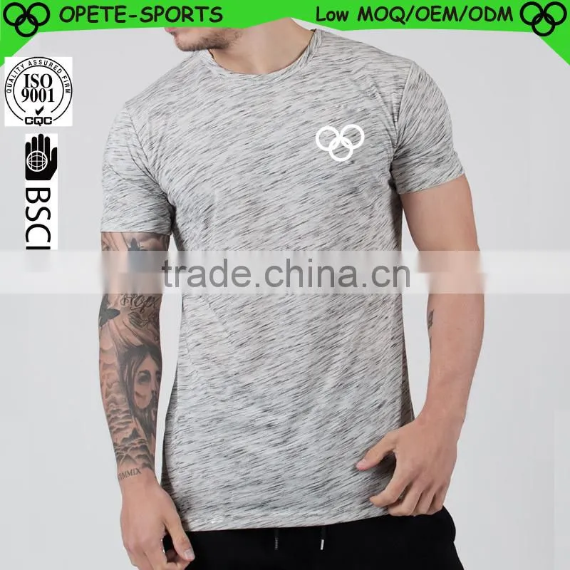MEN'S MOISTURE WICKING DRY FIT SPORT T-SHIRT