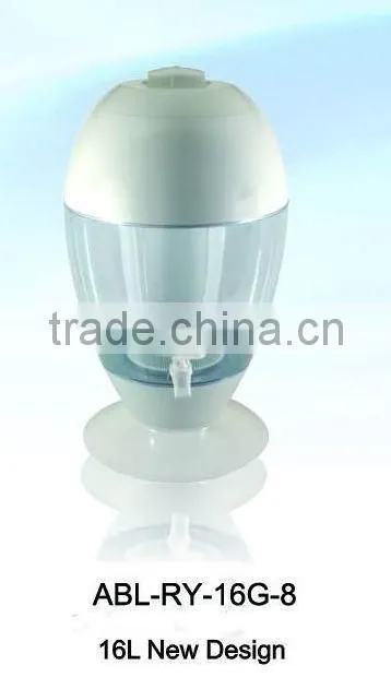 Korea new style Mineral Water filter 16L desk top mineral pot water system ABL-RY-16G-7