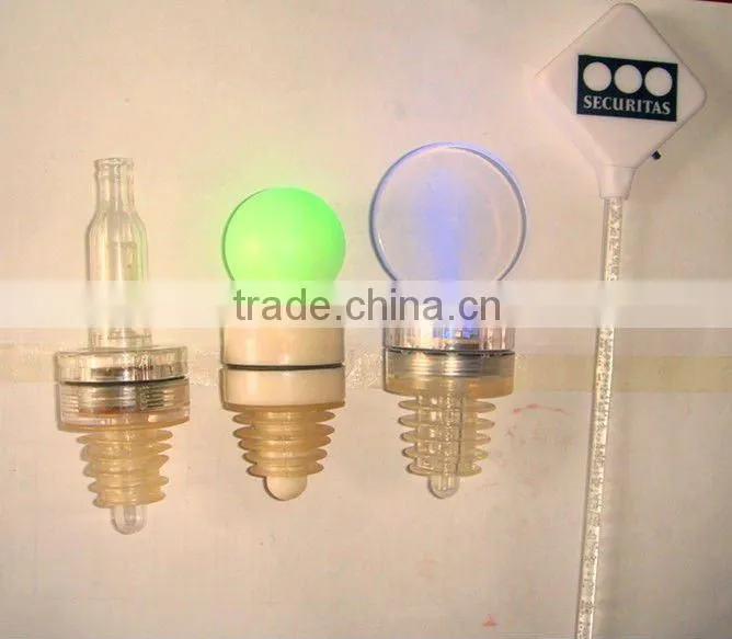 more function led mini wine bottle stopper flashlight mini flexible flashlight