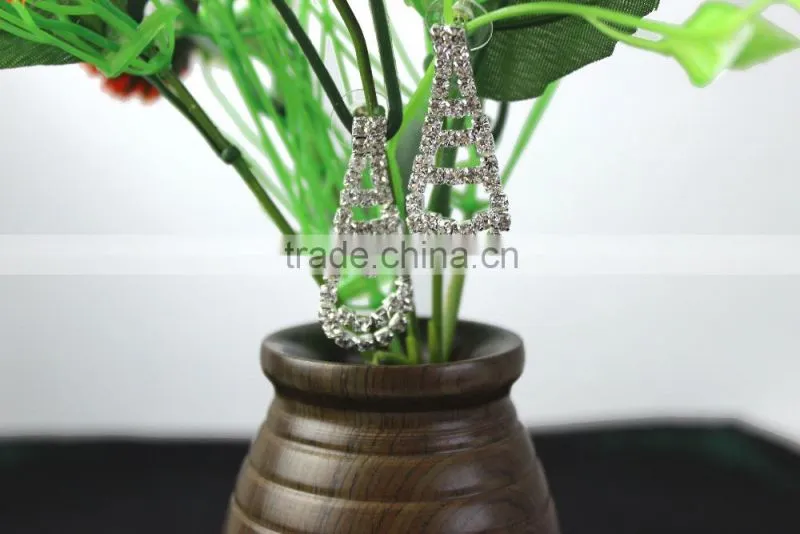 2015 new products fashion women wedding crystal jewelry set