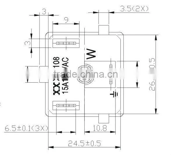 15A/10/ 125V/250V American or Euro ip65 socket waterproof