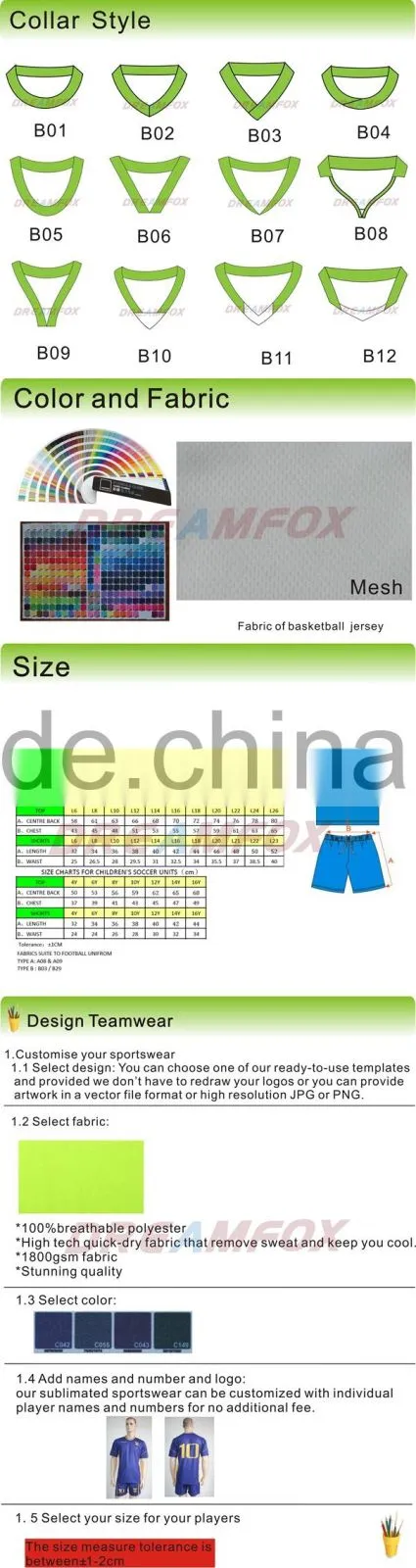 2015 new style Custom sublimation high quality black green soccer jersey wholesale