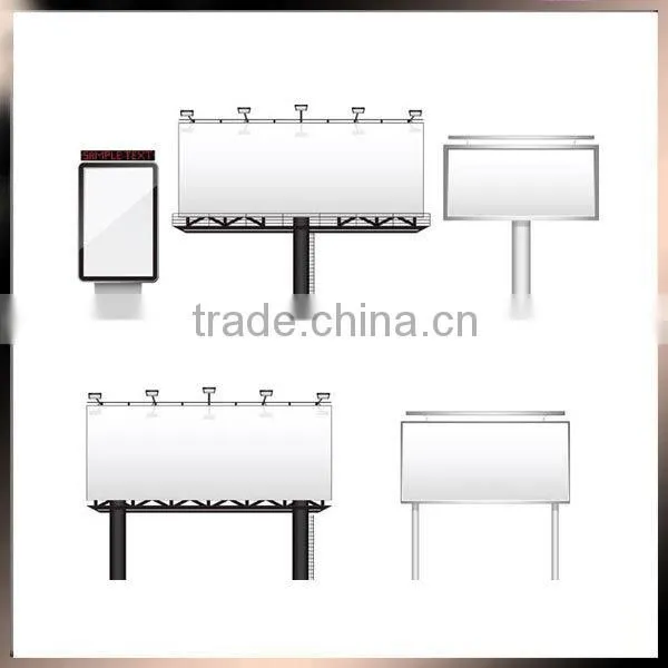 2015 lightweight PP corrugated plastic sign boards