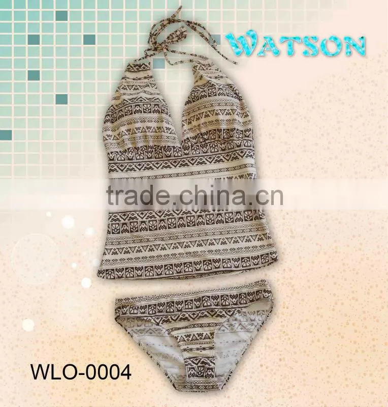 2014 newest fashion sexy women tankini swimwear