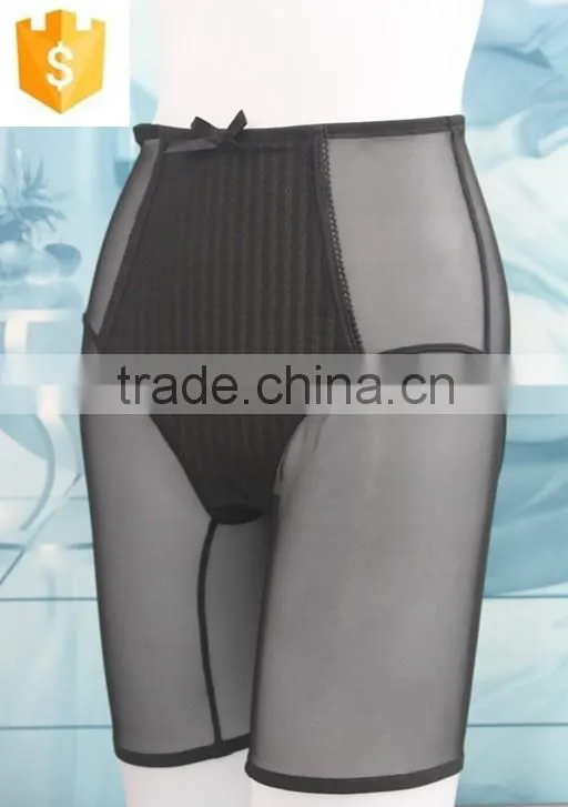 Hot summer top quality transparent mesh design shapewear