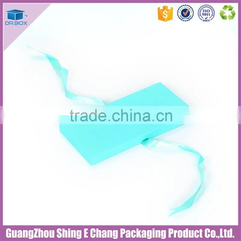 Customized wholesale elegant hand made wedding invitation card box
