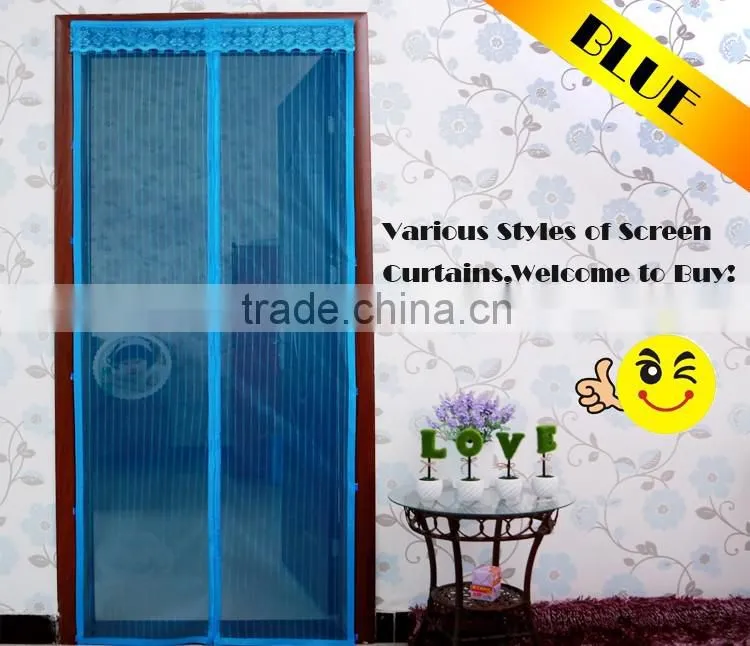 Closed Good Prevent Mosquito Soft Screen Door