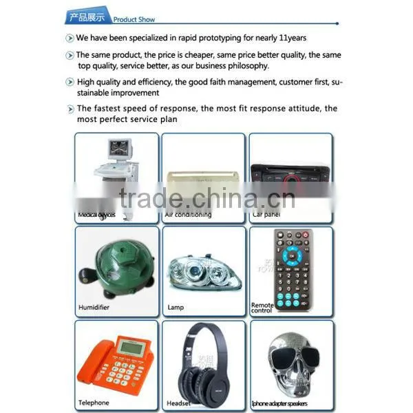PC Parts with CNC Machining Rapid Prototype Parts