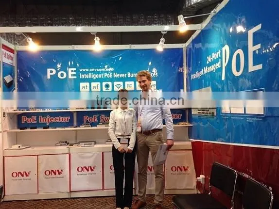 100m Fast Ethernet PoE extender support IEEE802.3af,15.4watts