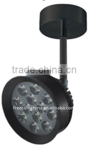 black waterproof spotlight fixture