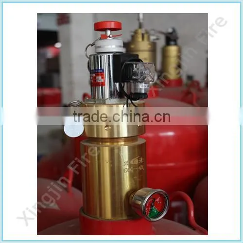 Automatic HFC-227ea fire fighting system filled with FM200 70L/90L/100L/120L/180L wholesale from Xingjin factory