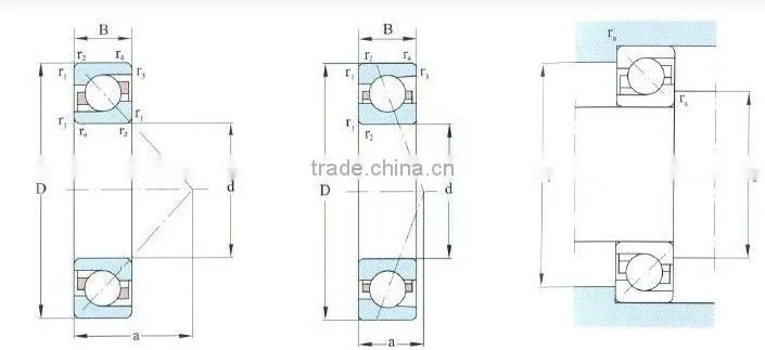 Double Row Angular Contact Ball Bearing