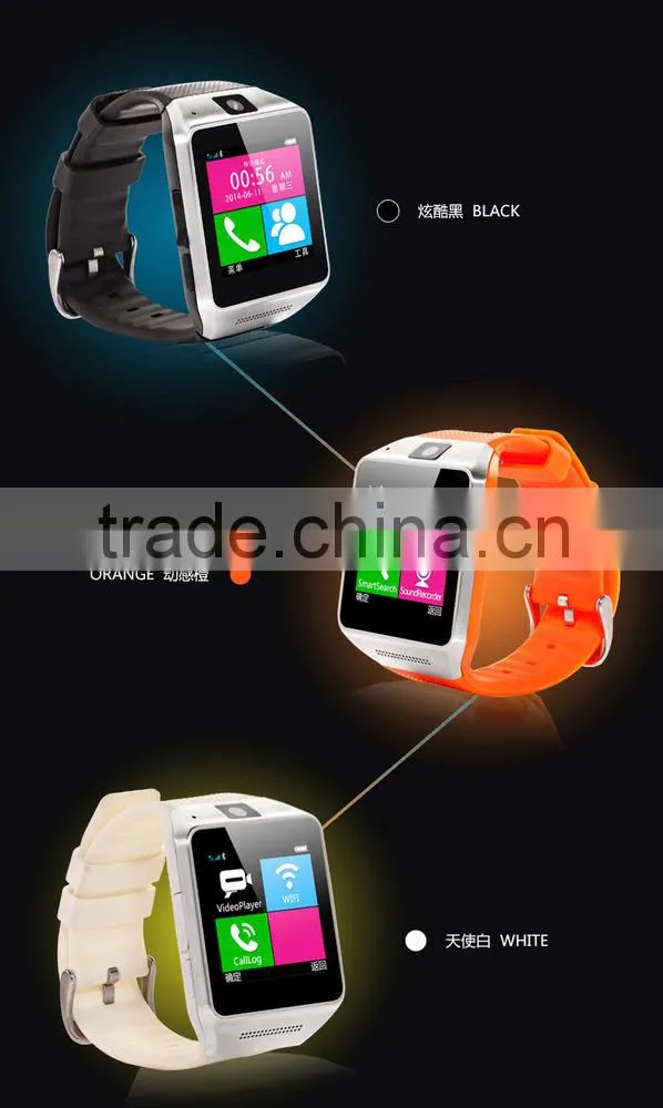 Most fashionable low price of smart watch phone with sim card GV08