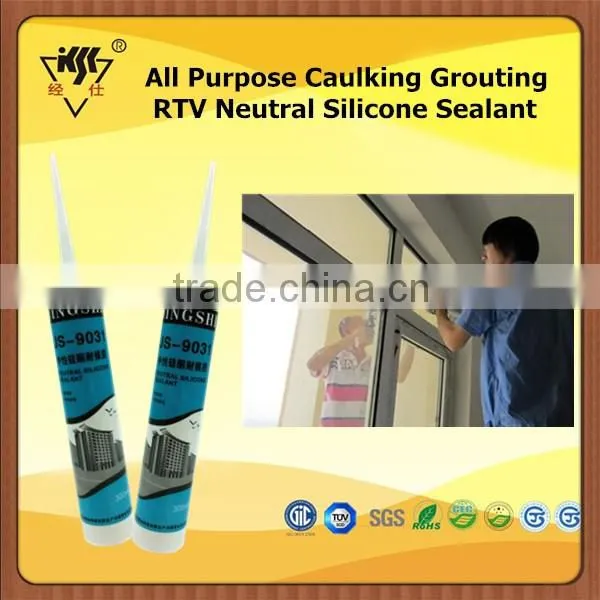 All Purpose Caulking Grouting RTV Neutral Silicone Sealant