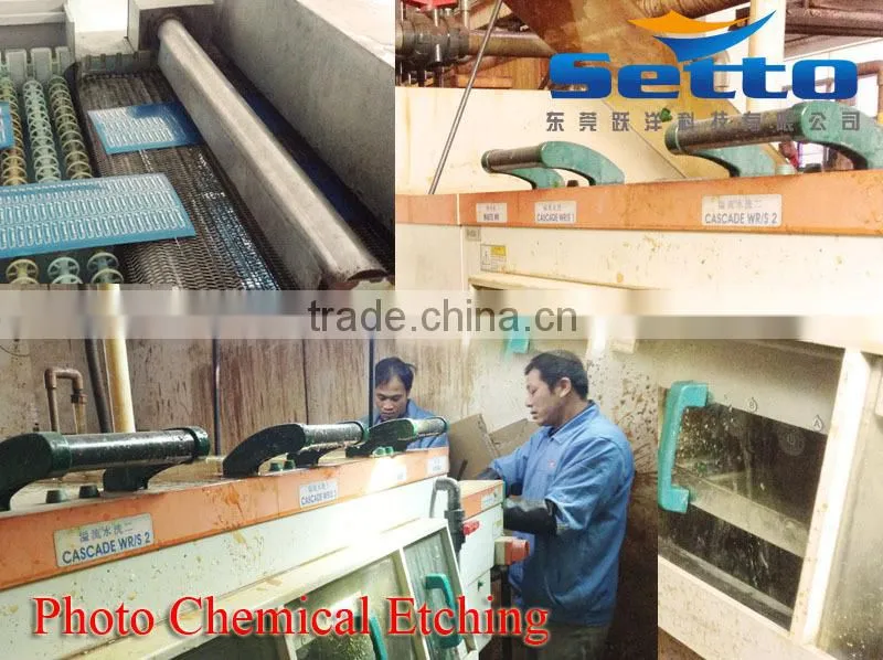 Photo etching metal parts OEM