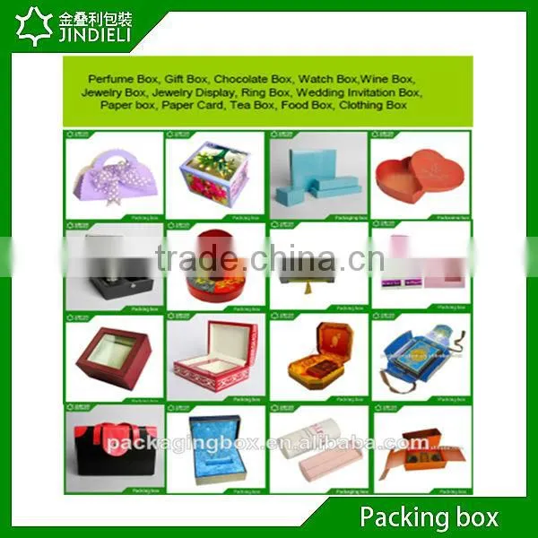 Luxury paper chocolate gift coffret box packaging