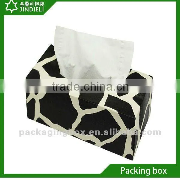 red leather tissue boxes