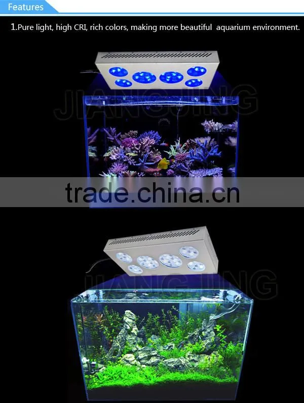 90W Auto Dimming Elegant No Noise Smart Aquarium Light LED With Timer