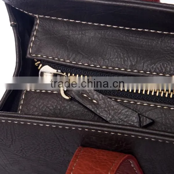 Fashion vintage celebrity tote pu leather ladies handbag