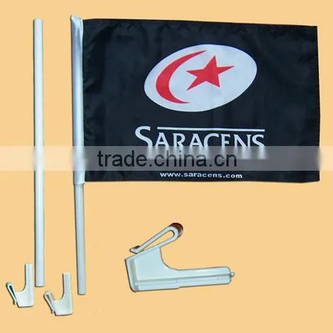 car side mirror flag