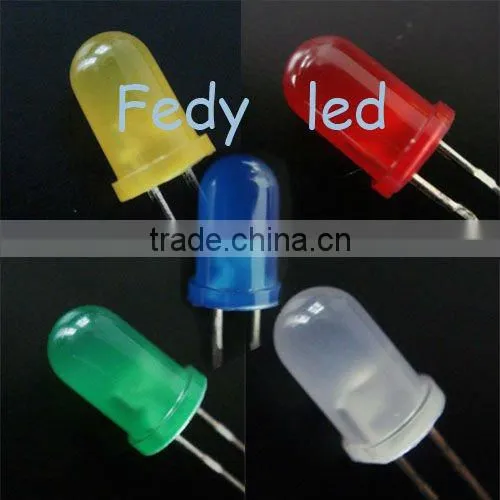 5mm round led diode 12v