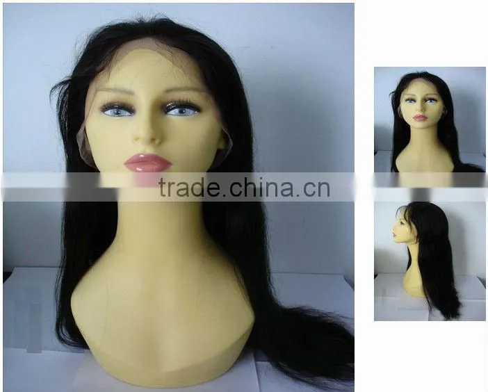 2013 cheap hair hot beauty virgin brazilian hair full lace wig made in china