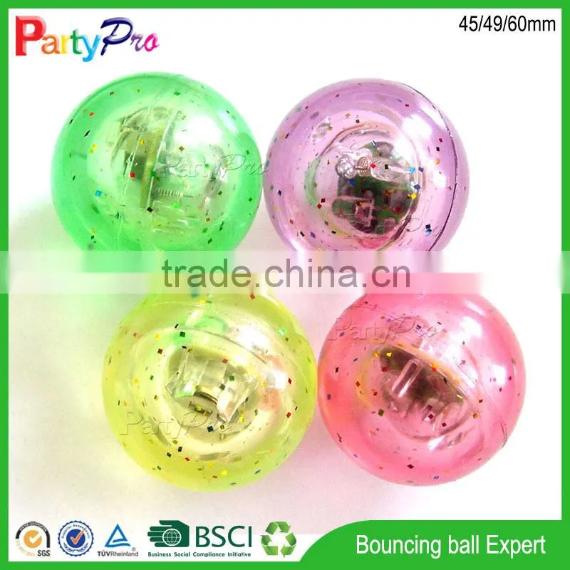 China wholesale quality products toys for kids bulk buy from china mixed solid colors clear 27mm high bouncy rubber ball