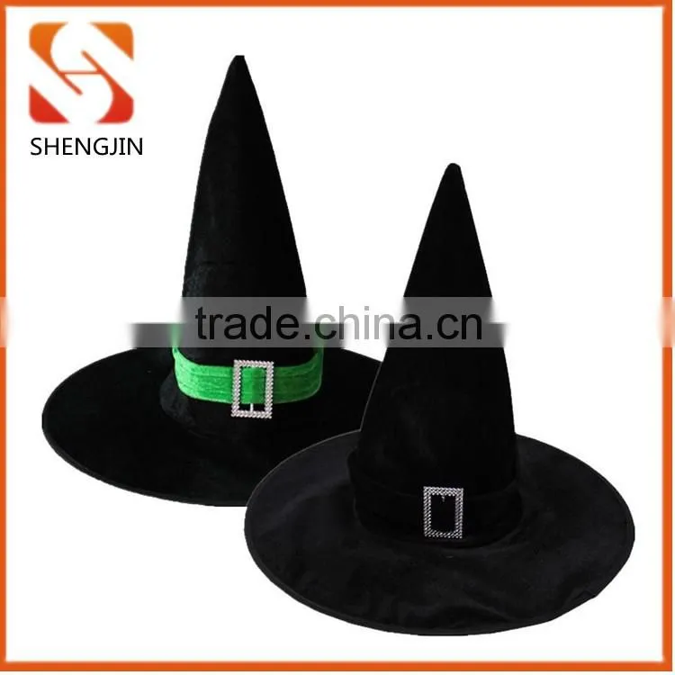 SJ-L6030 Halloween Bat print witch hat